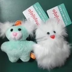 mojojojo　マスコットぬいぐるみ5　白　ホワイト　ミント　クマ