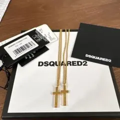 DSQUARED2 ゴールド　2連チェーン　ネックレスのサムネイル