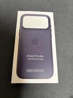 新品未開封の純正iPhone 17 Pro Max TechWoven Case