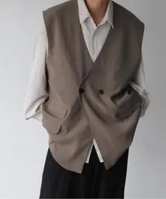 Nilway ニルウェイ　フェードカラーテーラード ベスト