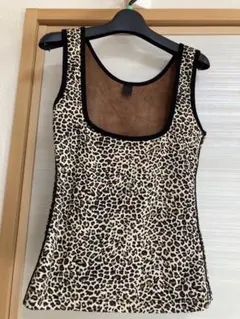 ヒョウ柄 タンクトップ