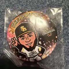 ソフトバンクホークス HERNANDEZ バッジ