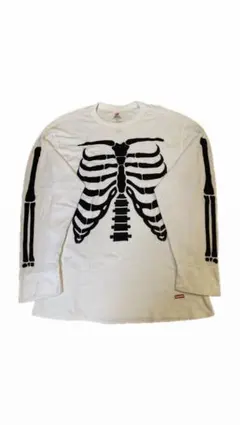 Supreme Hanes サーマル ロンT スケルトン