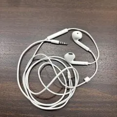 ホワイト 有線 インイヤーイヤホン 3.5mm