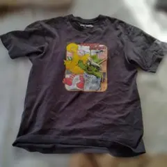 セサミストリート Tシャツ ダークグレー