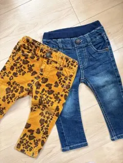 ブリーズ　ズボン　子供服　ヒョウ柄