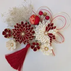 つまみ細工髪飾り　成人式　色打掛　 　白無垢　結婚式　振袖