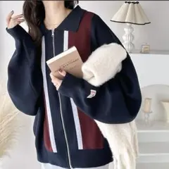 Java ジャバ　ヴィンテージ 風　ニットカーディガン