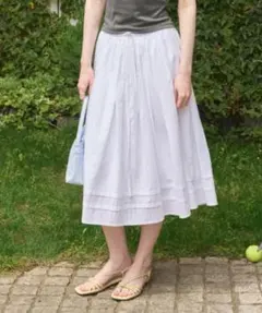 fluffy tuck skirt /フラッフィータックスカートのサムネイル