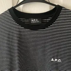 A.P.C.ボーダーロングTシャツアーペーセーコモリオーラリーデニムMHL 