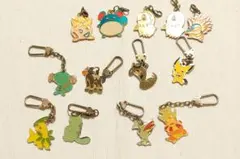 ポケモン きらりんプレート4種　メダルスイング8種　まとめ売り