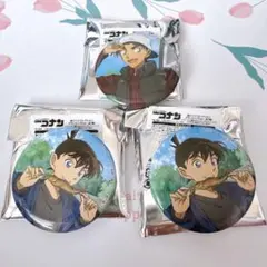 名探偵コナン トムス グランピングver. 缶バッジ 工藤新一 服部平次