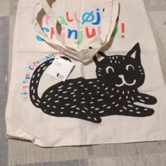 Flying Tiger Copenhagen 猫柄 トートバッグのサムネイル