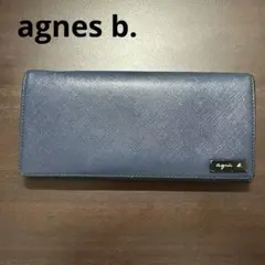 agnes b. VOYAGE 長財布 ネイビー/ブルーのサムネイル