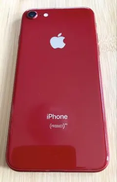 Apple iPhone8 レッド 64GB SIMフリー 本体　ドコモ