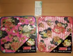 リラックマ　和風ハンドタオル