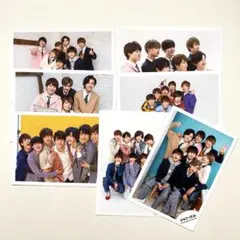 なにわ男子　集合写真　公式写真セット　7枚