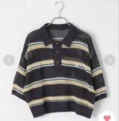 【BEVERLY HILLS POLO CLUB】別注メッシュニットポロのサムネイル