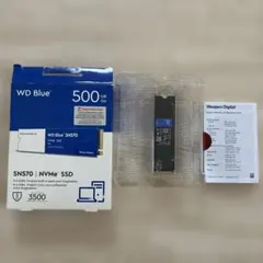新品未使用未開封品 WD Blue SN570 NVMe SSD 500GB1箱 WD Blue 500GB SN570 NVMe SSD - WDBB9E5000ANC-WRSN - Walmart.com