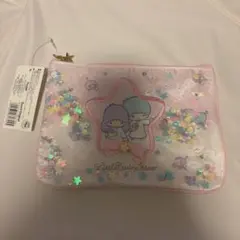 サンリオ　Sanrio キキララ　２０１７年製　 フラットポーチ