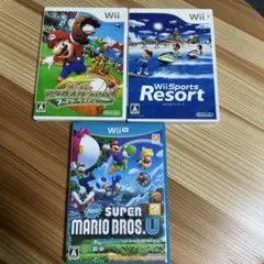 Wii スーパーマリオブラザーズ スーパーマリオスタジアム Wiiスポーツ