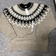 ノルディックセーター ニット