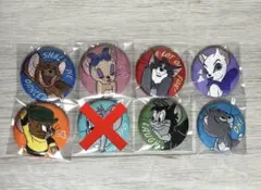 トムとジェリー刺繍缶バッジ