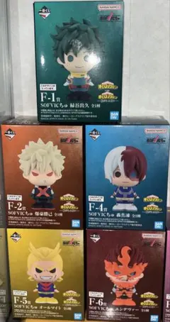 一番くじ 僕のヒーローアカデミア -紡がれる想い- Ｆ賞 SOFVICちゅ