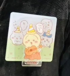 ちいかわ　アクリルシーンクリップ　ビスケット　ハチワレ　ちいかわ　うさぎ