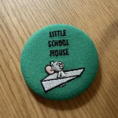 トムとジェリー 刺繍缶バッジ トムジェリ