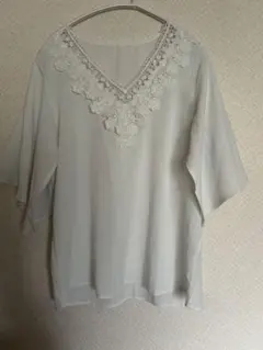 SHEINレース付きトップス