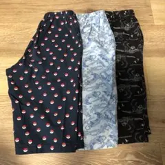 リラコ140  3枚　ポケモン2枚と恐竜柄1枚