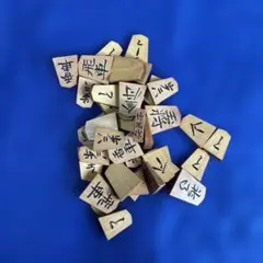 将棋駒彫り埋め一舟作錦旗の書体 将棋駒 一舟作 錦旗書 彫埋駒 桐平箱付 - メルカリ
