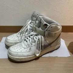 NIKE AIR FORCE 1 ハイカット ホワイト グレーのサムネイル