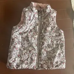 baby GAP 花柄ダウンベスト 4歳用