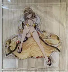 ドルフィンウェーブ アクリルスタンド 住乃絵紫苑 和羽織 ビキニ水着のサムネイル
