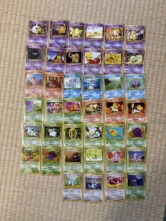 【美品】ポケモンカード 63枚セット 旧裏