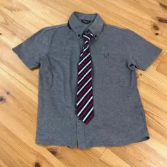 COMME CA ISM 半袖シャツ ネクタイセット 140