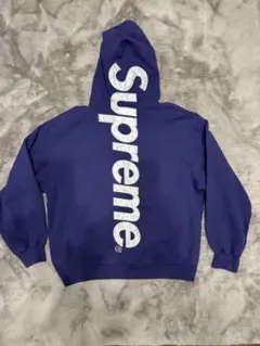 Supreme satin applique hooded シュプリーム