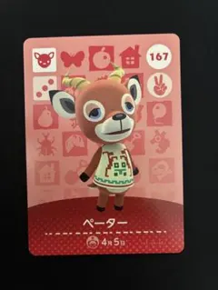 あつ森 amiiboカード ペーター アミーボ