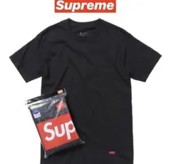 Supreme／Hanes Tagless Tees／Lサイズ／ シュプリーム
