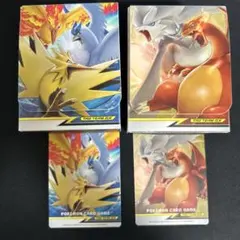 レシラム&リザードン　ファイヤー＆サンダー＆フリーザー デッキケース2種類