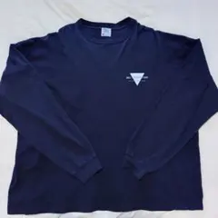 AOR ロゴ ブラック 長袖カットソー