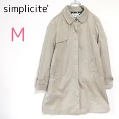 シンプリシテェ【M/38】スプリングコート アウター ジャケット オフィス春秋