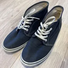 VANS ミッドカット スニーカー ネイビー