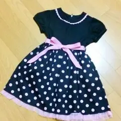 試着のみ❤フォーマルワンピース(１１０㎝)のサムネイル
