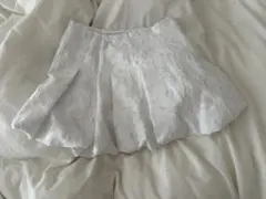 ZARA ホワイト ミニバルーンスカートSのサムネイル