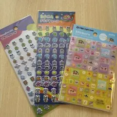 クレヨンしんちゃんタイルシール、たまごっちプチプチシール