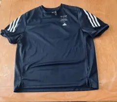 adidas アディダス 半袖Tシャツ 黒 AEROREADY スリーストライプのサムネイル