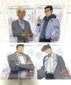 劇場版 名探偵コナン　隻眼の残像　映画 ブロマイド　４枚セット